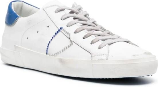 Philippe Model Paris Sneakers met gerafeld effect Wit