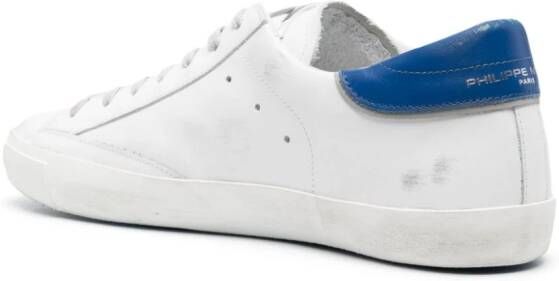 Philippe Model Paris Sneakers met gerafeld effect Wit