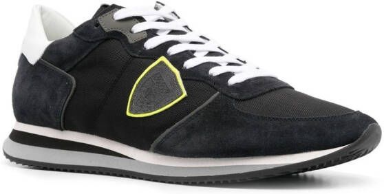 Philippe Model Paris Sneakers met logopatch Blauw