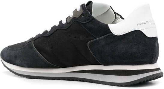 Philippe Model Paris Sneakers met logopatch Blauw