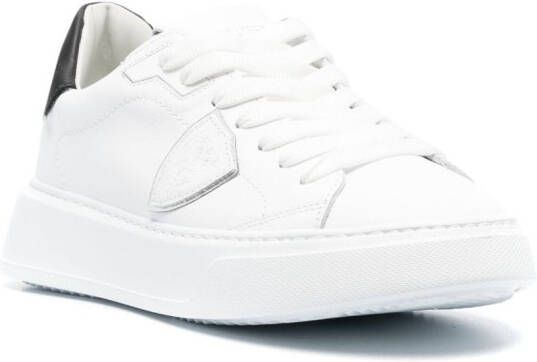 Philippe Model Paris Temple low-top sneakers Wit