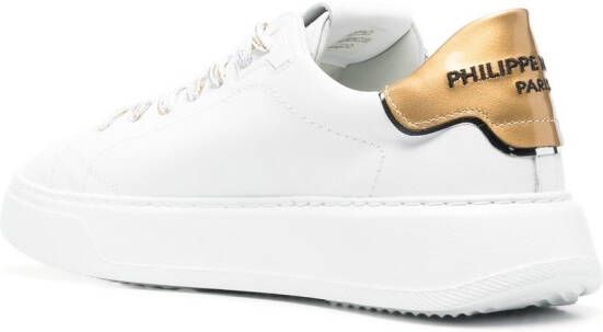 Philippe Model Paris Temple low-top sneakers Wit