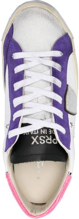 Philippe Model Paris Temple low-top sneakers Wit