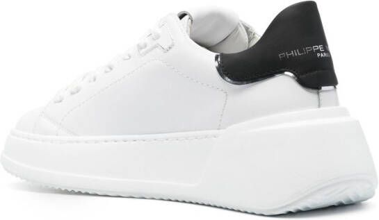 Philippe Model Paris Temple low-top sneakers Wit