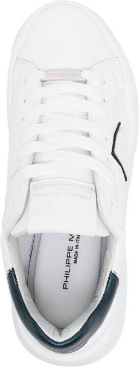 Philippe Model Paris Temple low-top sneakers Wit