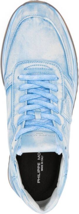 Philippe Model Paris Tropez 2.1 sneakers met logopatch Blauw