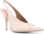 Philosophy Di Lorenzo Serafini 110mm suède slingback pumps Roze - Thumbnail 2