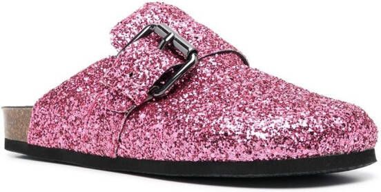 Philosophy Di Lorenzo Serafini Slippers met glitter Roze