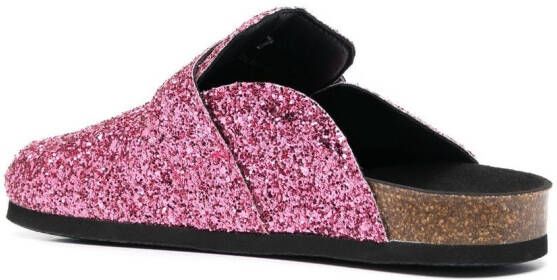 Philosophy Di Lorenzo Serafini Slippers met glitter Roze