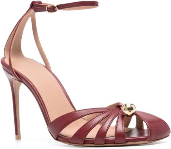 Philosophy Di Lorenzo Serafini x Malone Souliers Azzura 110 sandalen Rood