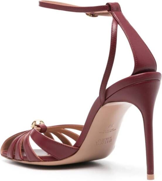 Philosophy Di Lorenzo Serafini x Malone Souliers Azzura 110 sandalen Rood