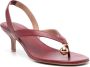 Philosophy Di Lorenzo Serafini x Malone Souliers Lucie 70 leren sandalen Rood - Thumbnail 2