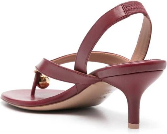 Philosophy Di Lorenzo Serafini x Malone Souliers Lucie 70 leren sandalen Rood