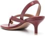 Philosophy Di Lorenzo Serafini x Malone Souliers Lucie 70 leren sandalen Rood - Thumbnail 3