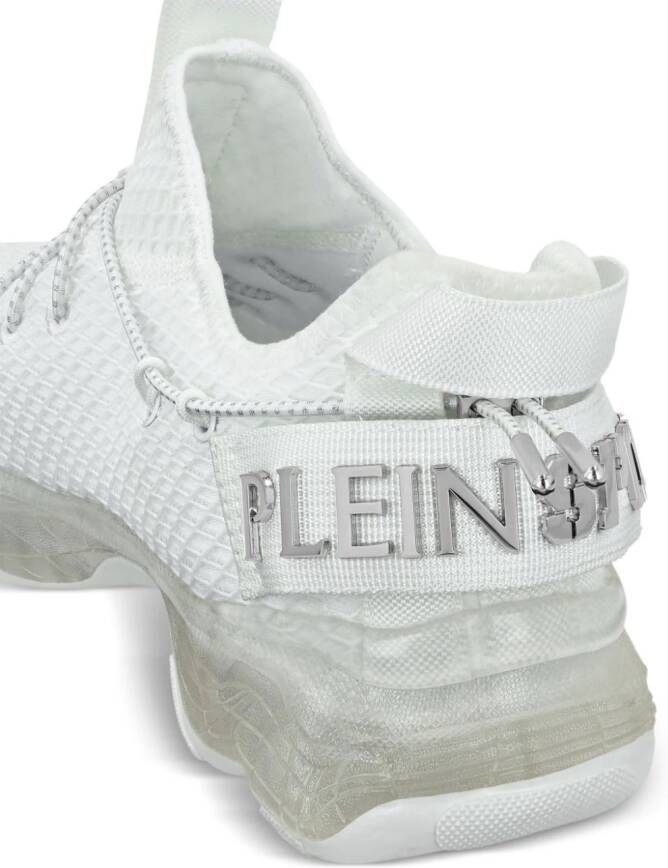 Plein Sport Hyper Sport mesh sneakers Wit