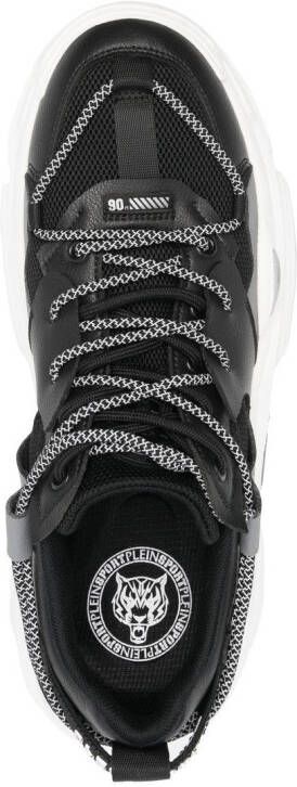 Plein Sport Runner sneakers met vlakken Zwart