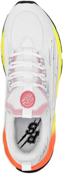 Plein Sport Sneakers met logoprint Wit