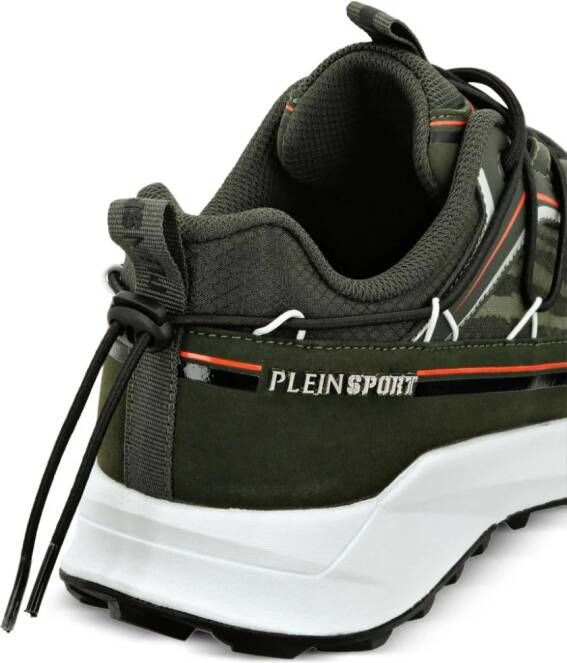 Plein Sport Sneakers met vlakken Groen