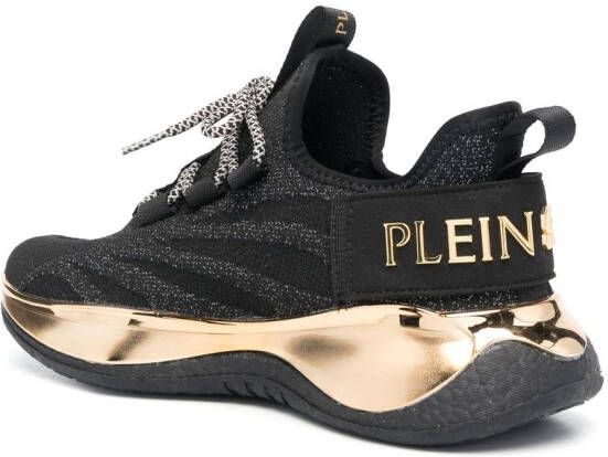 Plein Sport The Iron Tiger Gen low-top sneakers Zwart