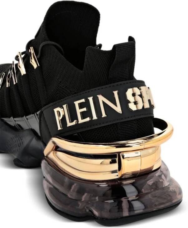 Philipp Plein Tiger Attack Gen X 04 Scratch sneakers Zwart