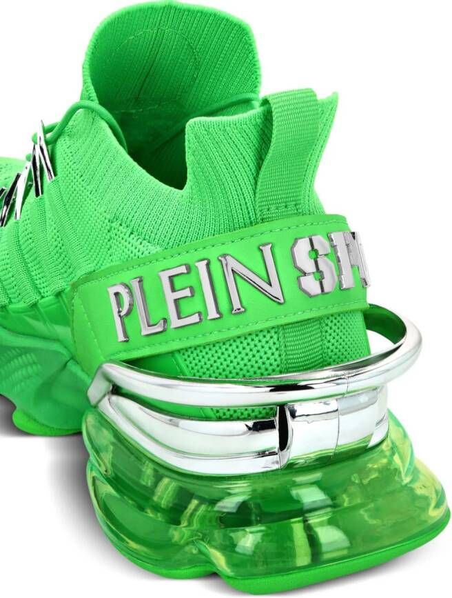 Philipp Plein Tiger Attack Gen X 04 Scratch sneakers Groen