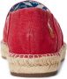 Polo Ralph Lauren Cevio espadrilles met geborduurd logo Rood - Thumbnail 3