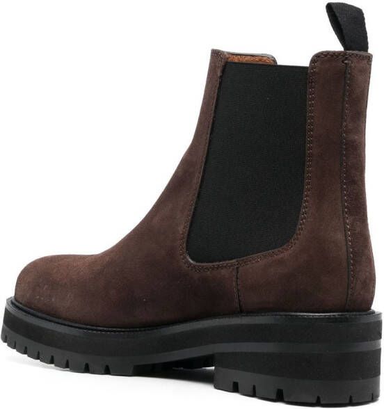 Polo Ralph Lauren Leren Chelsea boots Bruin