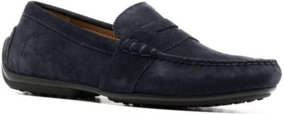 Polo Ralph Lauren Leren loafers Blauw