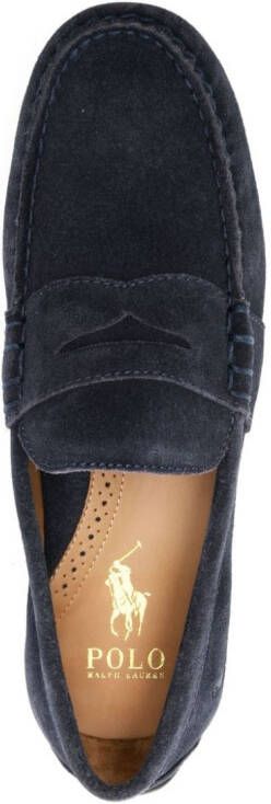 Polo Ralph Lauren Leren loafers Blauw