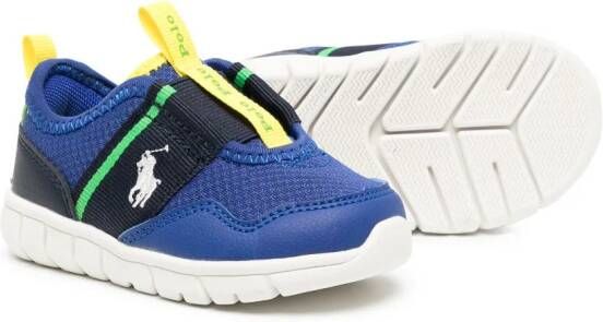 Polo Ralph Lauren Leren sneakers Blauw