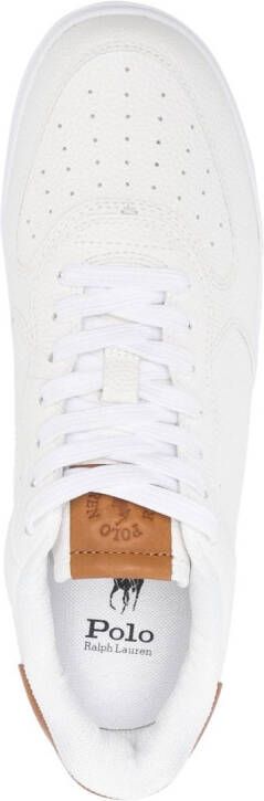 Polo Ralph Lauren Master Park leren sneakers Wit