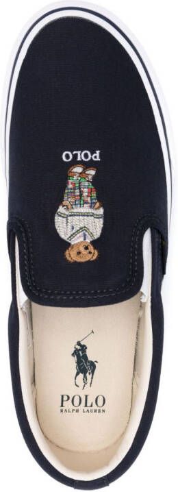 Polo Ralph Lauren Polo Bear slip-on sneakers Blauw