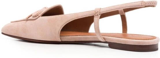 Polo Ralph Lauren Slingback schoenen met puntige neus Roze