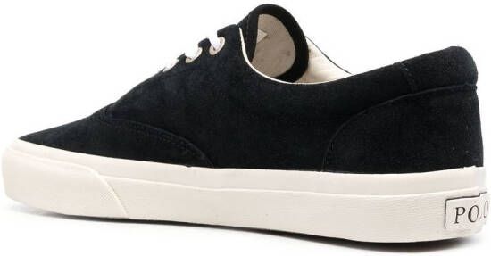 Polo Ralph Lauren Sneakers met geborduurd logo Zwart