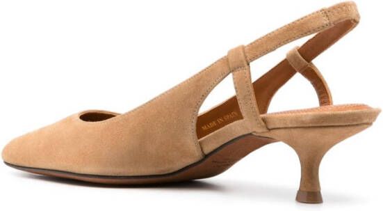 Polo Ralph Lauren Suède slingback pumps Beige