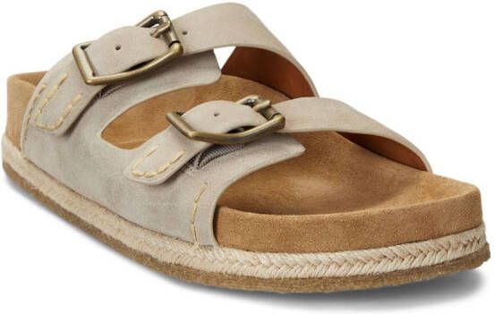 Polo Ralph Lauren Turbach suède sandalen Beige