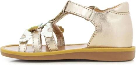 Pom D'api Leren sandalen Goud