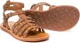 Pom D'api Sandalen verfraaid met studs Bruin - Thumbnail 2