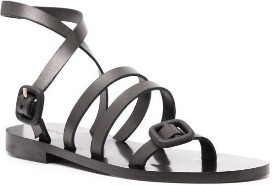 Ports 1961 Leren sandalen Zwart