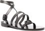 Ports 1961 Leren sandalen Zwart - Thumbnail 2