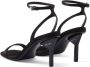 Prada Rene sandalen met geometrische hak Zwart - Thumbnail 3