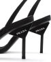 Prada Rene sandalen met geometrische hak Zwart - Thumbnail 5