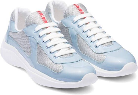 Prada America's Cup low-top sneakers Blauw