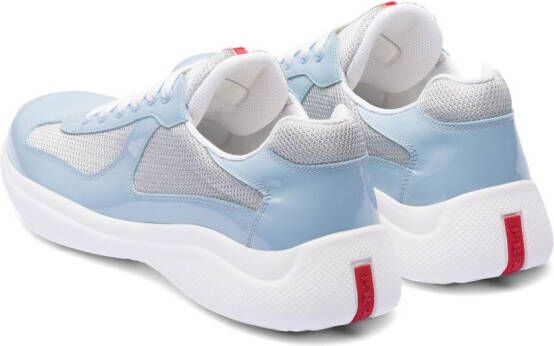 Prada America's Cup low-top sneakers Blauw