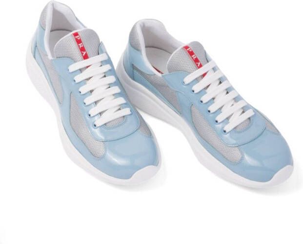 Prada America's Cup low-top sneakers Blauw