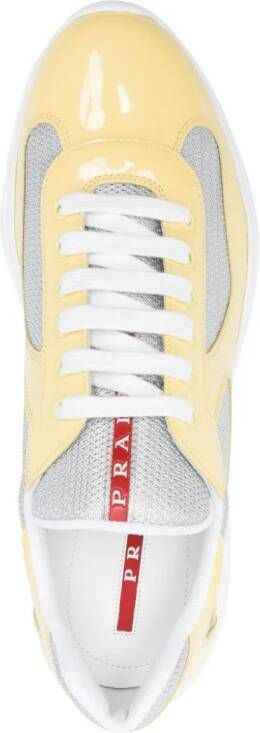 Prada America's Cup sneakers Geel