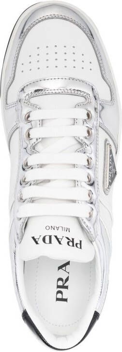 Prada Downtown low-top sneakers Wit