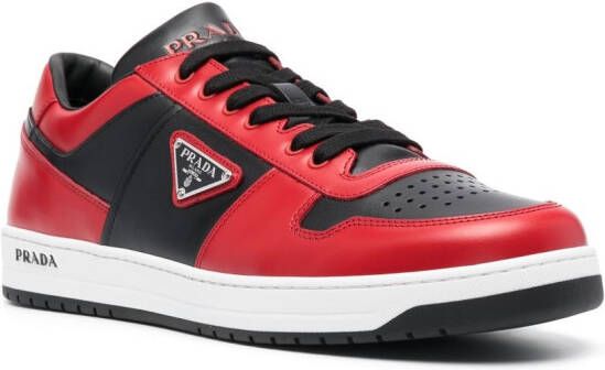 Prada Downtown low-top sneakers Zwart