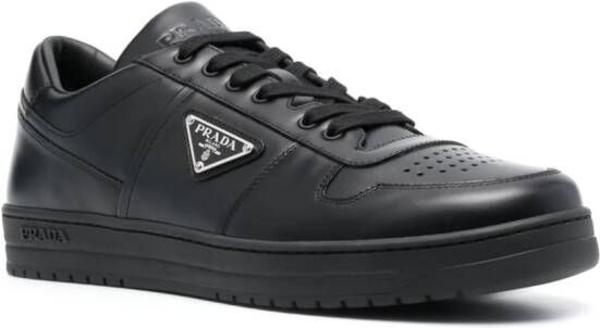 Prada Downtown sneakers met logo Zwart