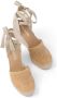 Prada Espadrilles met sleehak Beige - Thumbnail 4